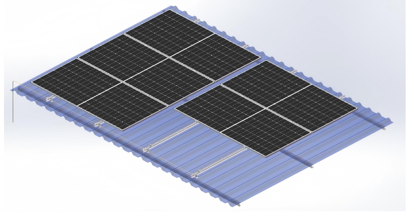 Kepiye masang panel solar kanggo atap?