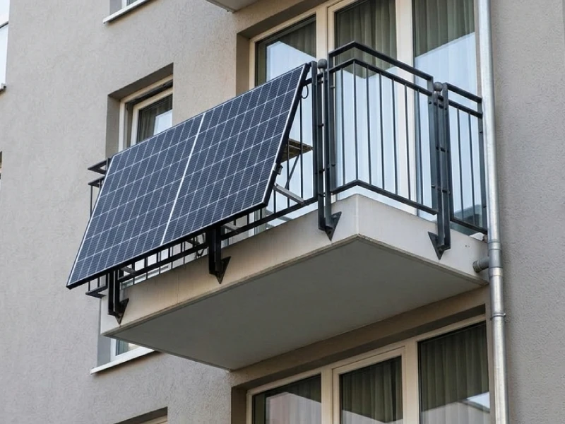 Napa Sistem Solar Balkon minangka Pilihan Paling Apik kanggo Pendhudhuk Apartemen ing 2026