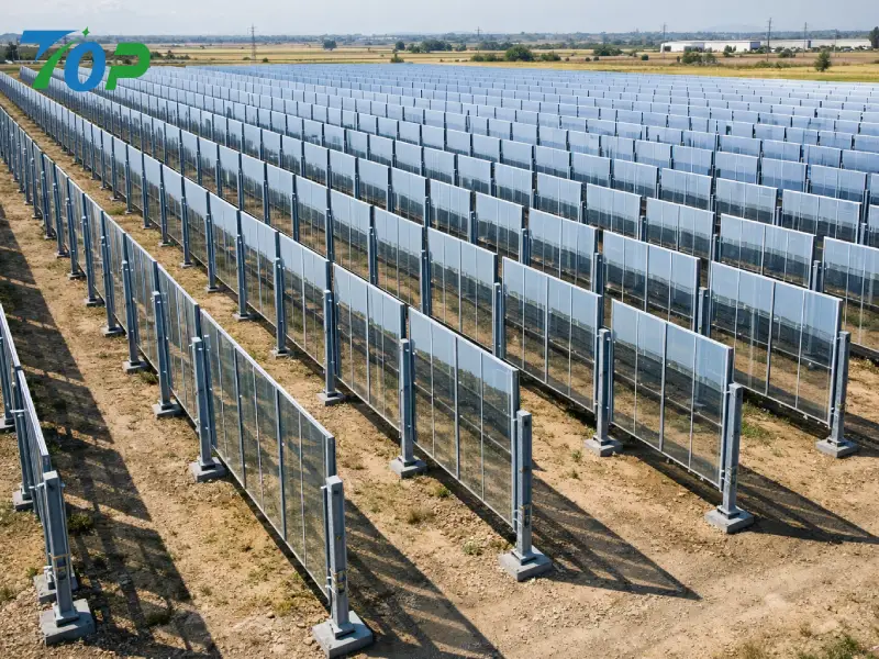 Sistem Pemasangan Solar Bifacial Vertikal: Rahasia kanggo 30% Pemanfaatan Tanah sing luwih dhuwur
