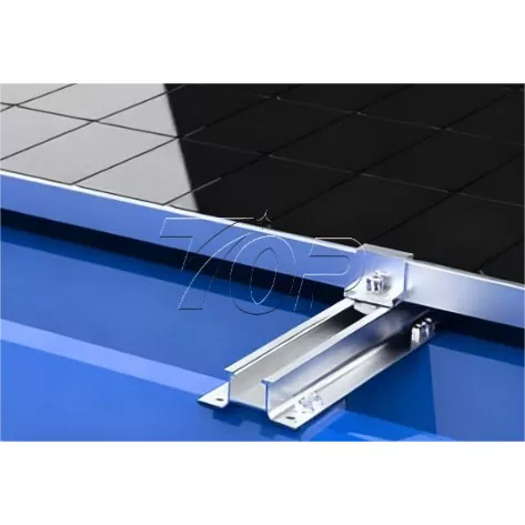 Rel Mini Pemasangan Panel Surya Aluminium
