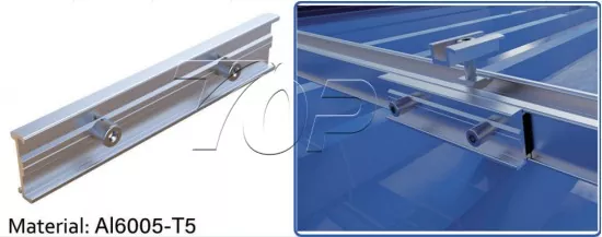 Metal Roof Klip Lok Solar Mounting System
