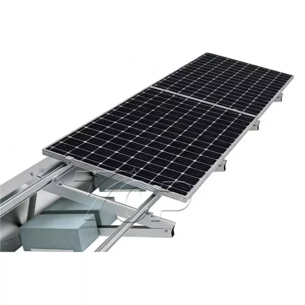 Non-penetrating Solar Ballast Mount kanggo Flat gendheng