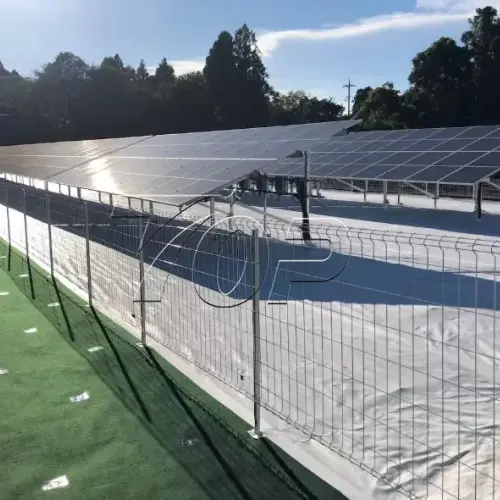 Solar Chain Link Pagar