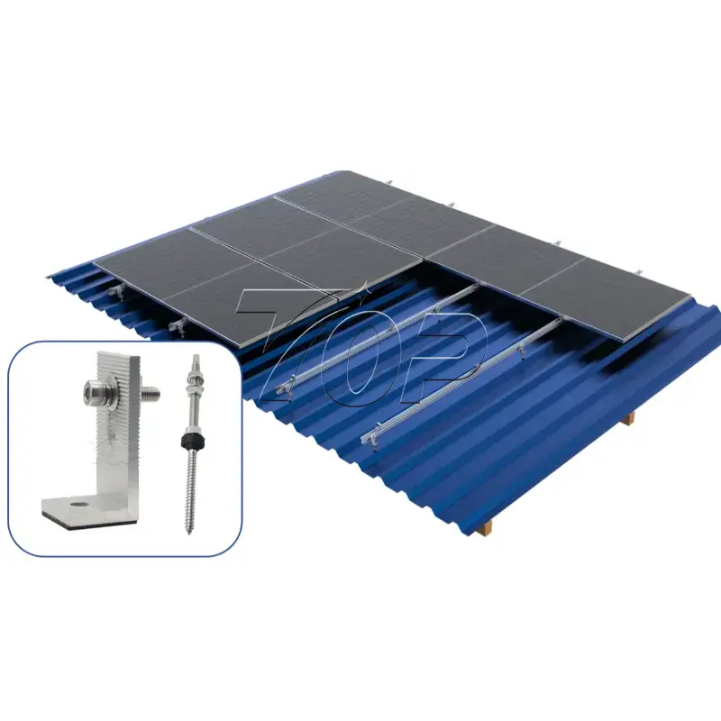 Kit Pemasangan Atap Solar L Feet