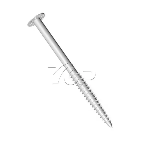 Solar Ground Screw kanggo Solid Foundation Mounting