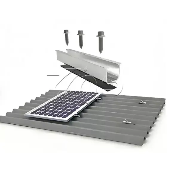 Sistem Pemasangan Solar Rel Mini Gaya U