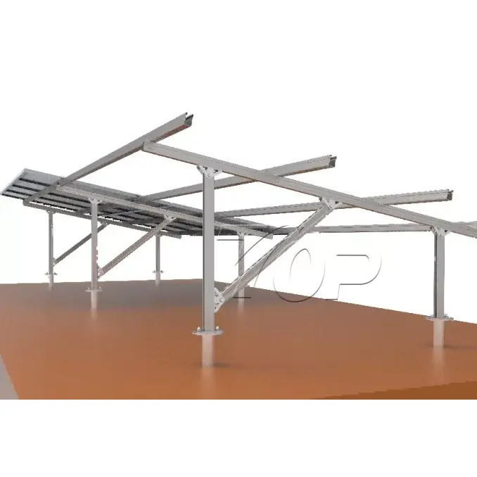 ZAM Steel Ground Mount Struktur
